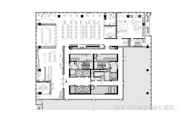 办公室规划设计平面图