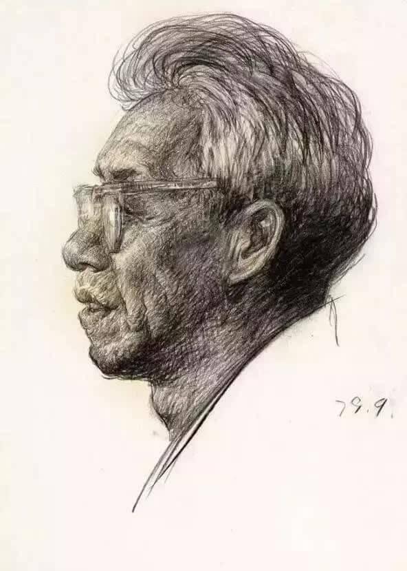 广州美术艺考班来带你们看看央美院长 素描作品