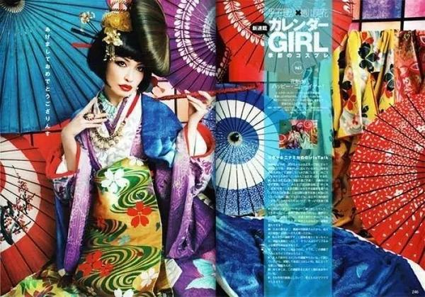 蜷川实花常为日本版《vogue《elle《spur《marie claire》等