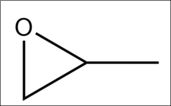 图:环氧丙烷分子结构 环氧丙烷具有广泛的用途,主要用于生产聚醚多元