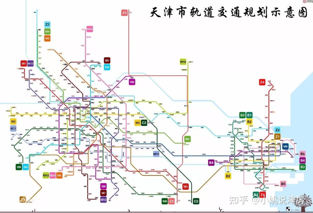 超全地铁总汇天津地铁最新进展及规划