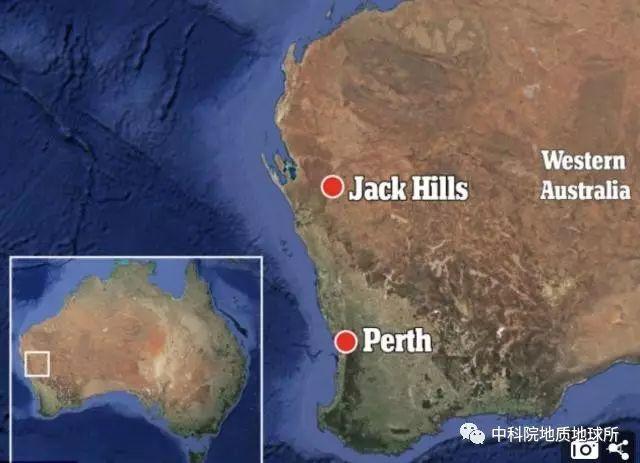 世界上最古老的锆石是地质学家在西澳大利亚杰克·希尔 jack hills)