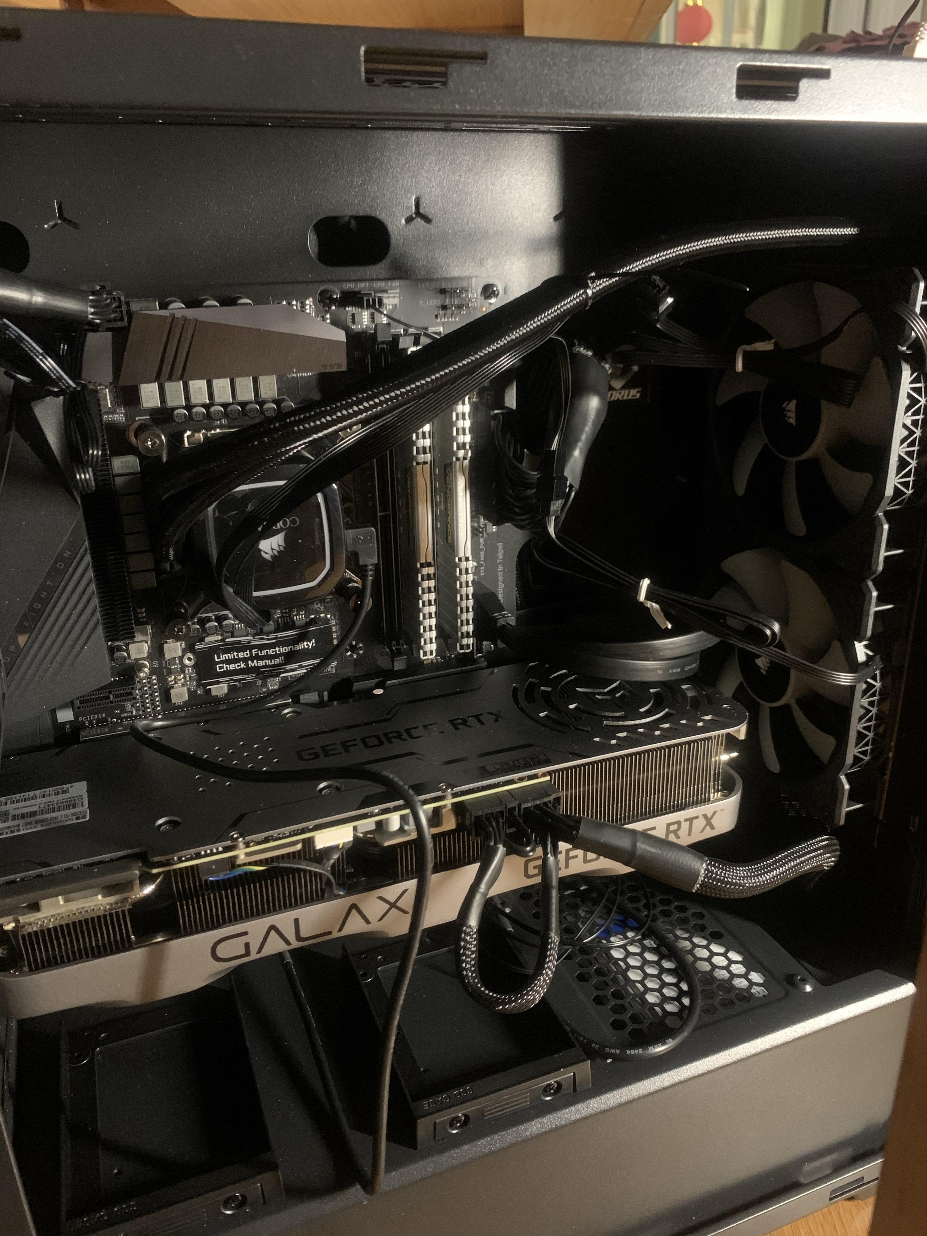 rtx3090金属大师显卡温度为什么有点高?