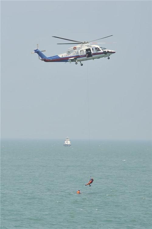 直升机海上救助的方式