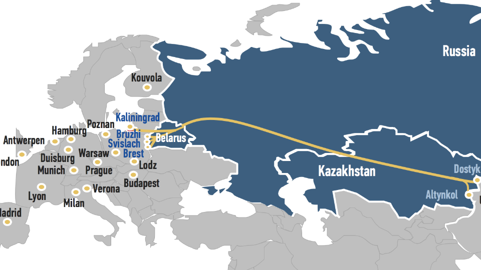 中欧过境交通量增长1.6倍 白俄罗斯铁路接下来有什么动向?