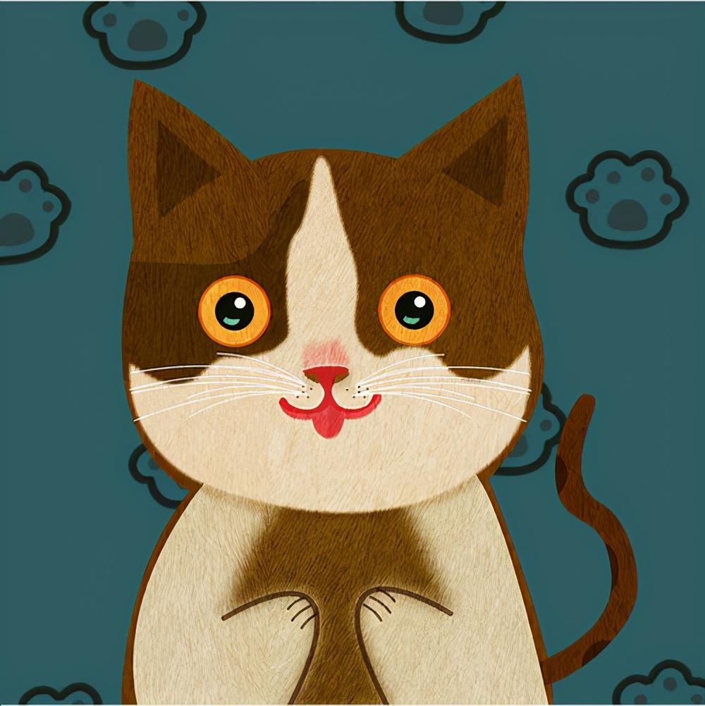 有没有可爱贪吃的小猫咪可以做头像呢