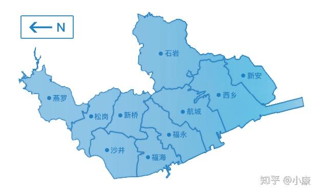 深圳市宝安区十大城中村规模排行榜