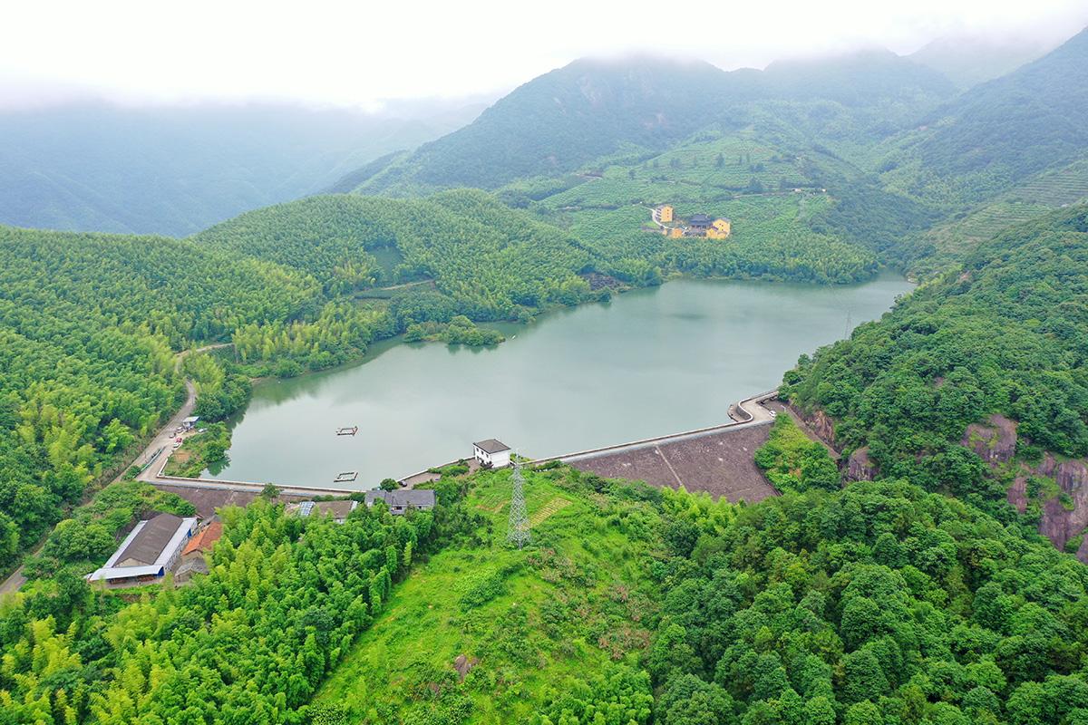 龙观环线,章圣寺水库,宁波近郊的山中明珠