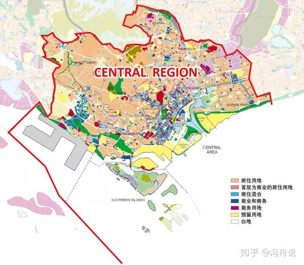 从新加坡最新城市规划看小国大野心(2) - 中央区域的规划
