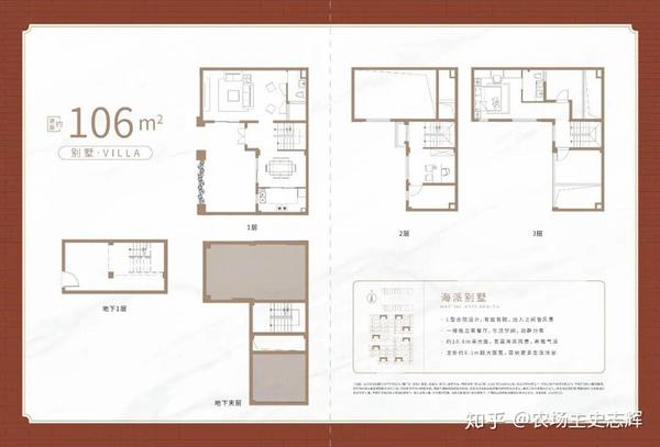 中海阅麓山106平米户型图