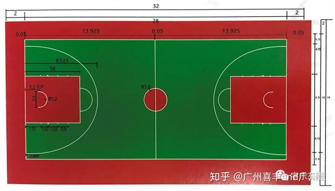 足球标准场地尺寸_足球场地尺寸标准制定_标准足球场尺寸图