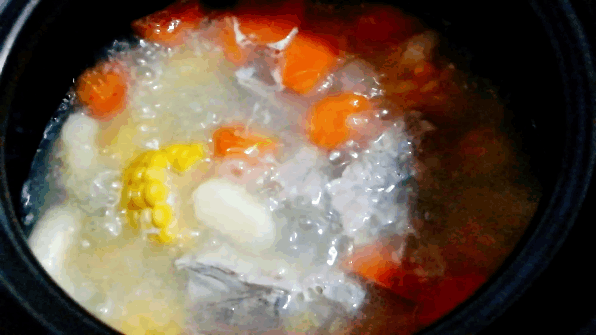 饭 美食 汤 粥 596_335 gif 动态图 动图