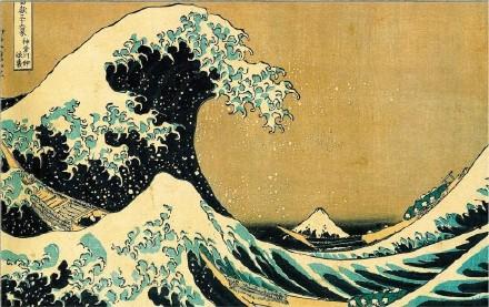 如何看待中国插画师为抗议日本排放核污水所创作的神奈氚冲浪里