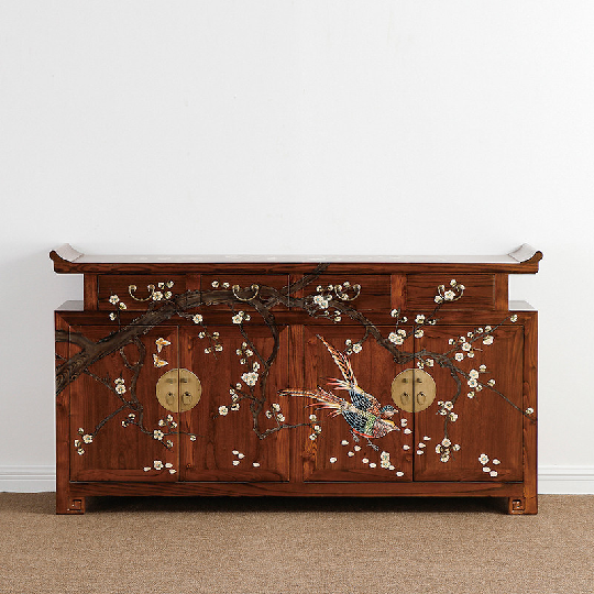 中式传统彩绘家具赏析木兰中式家具