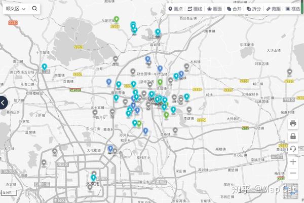 北京赛特奥莱(马泉营) 确诊病例去过的地方 将这些地点标记在地图上