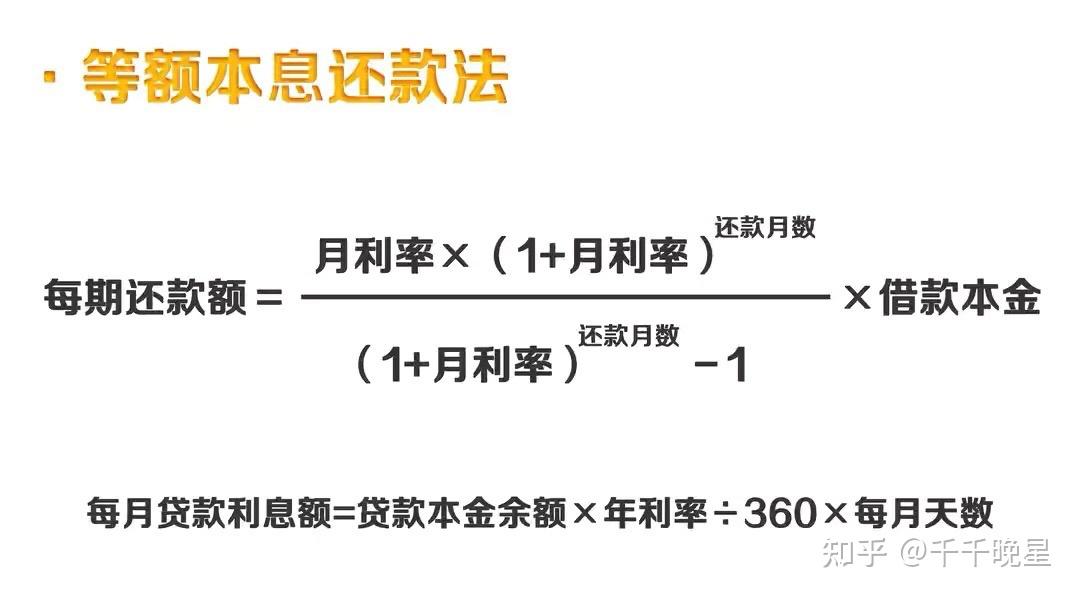 先息后本vs等额本息到底哪种更适合自己