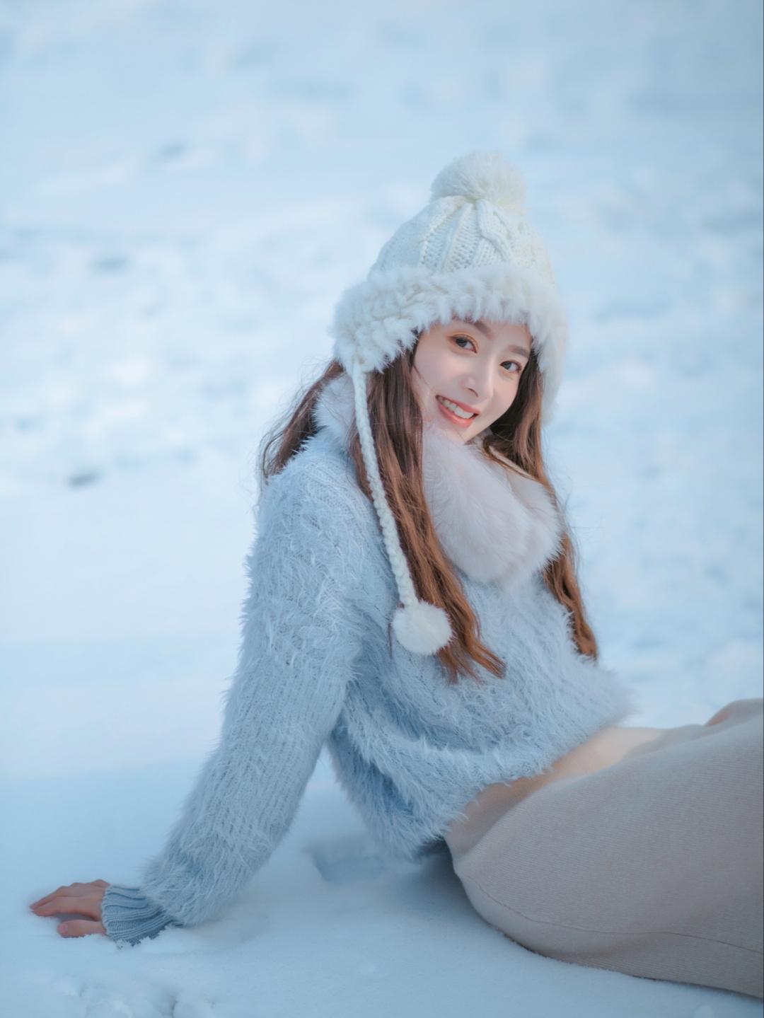 雪景人像拍照教程7个姿势可以参考拍出美美雪景照