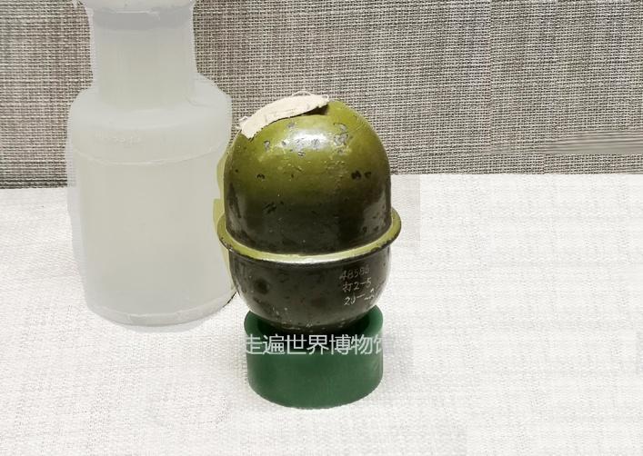 苏联造攻防两用手榴弹越南造化学手榴弹苏联造手雷抗日根据地造木柄