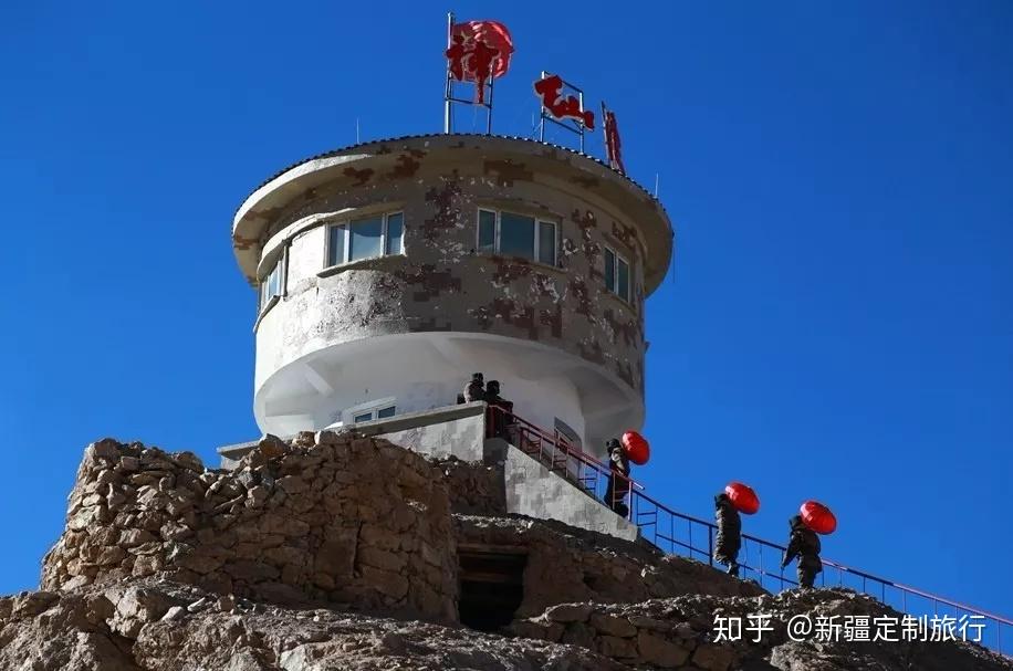 最西部的边防哨所:神仙湾哨所神仙湾哨所位于喀喇昆仑山脉中段,新疆