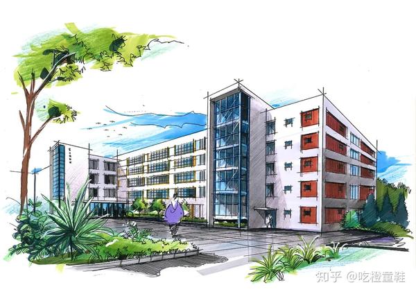 建环素材分享丨环艺快题设计效果图手绘参考
