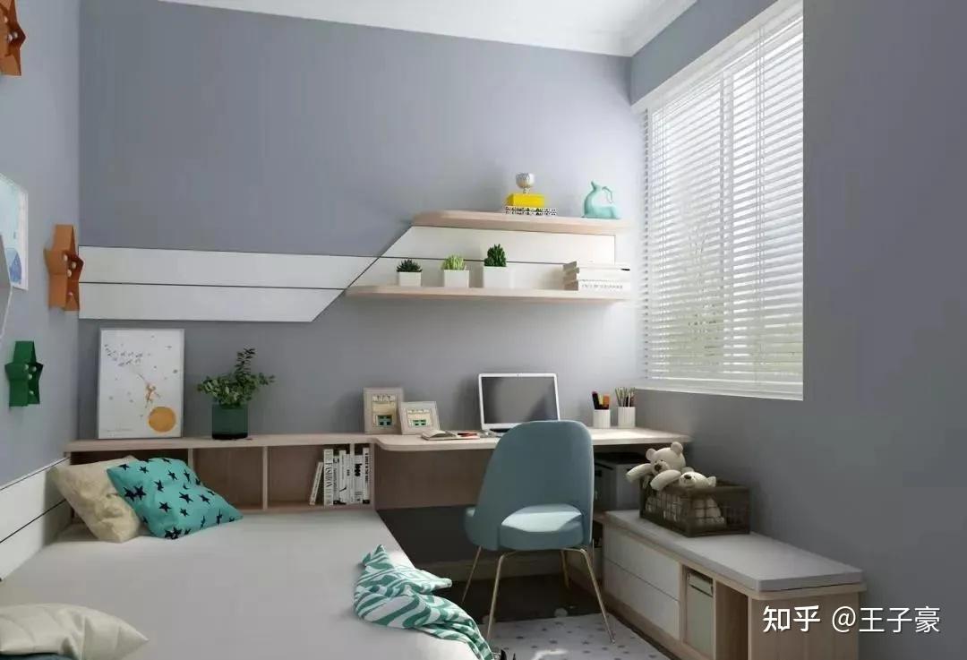 给孩子装修一间书房怎么设计