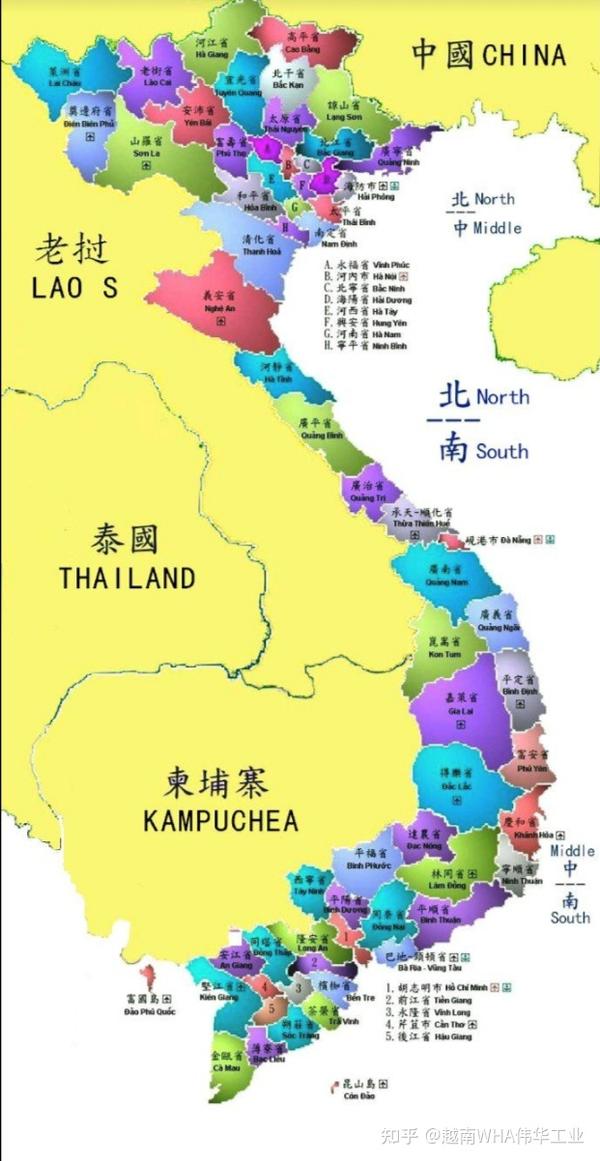 越南投资地区分布红河三角洲地区