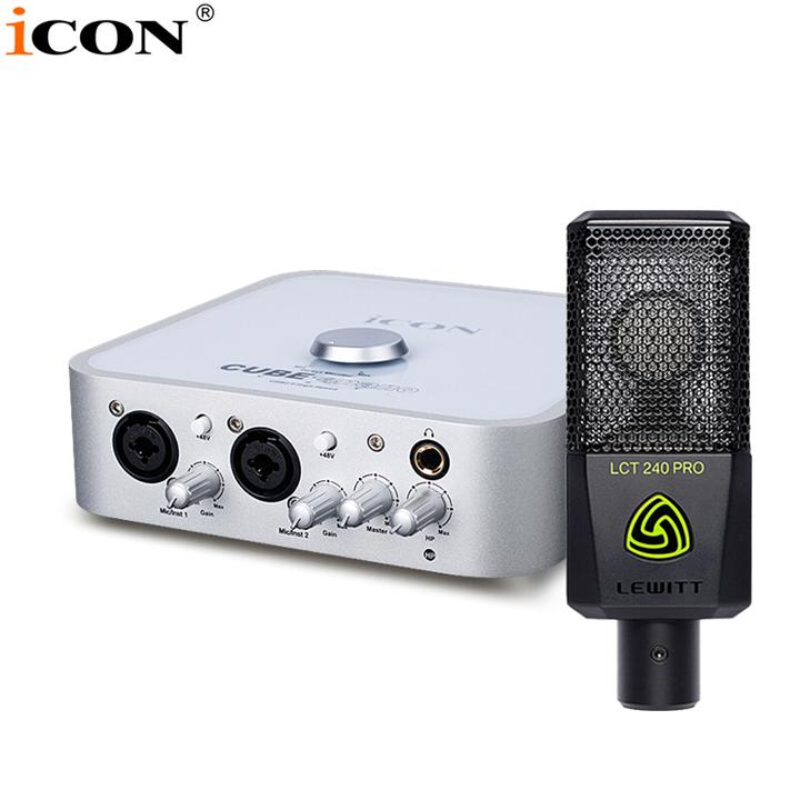 icon 艾肯4nano外置声卡套装主播直播喊麦全套手机电脑