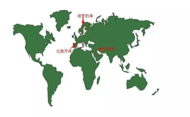 泰国湾苏尔特湾及比斯开湾