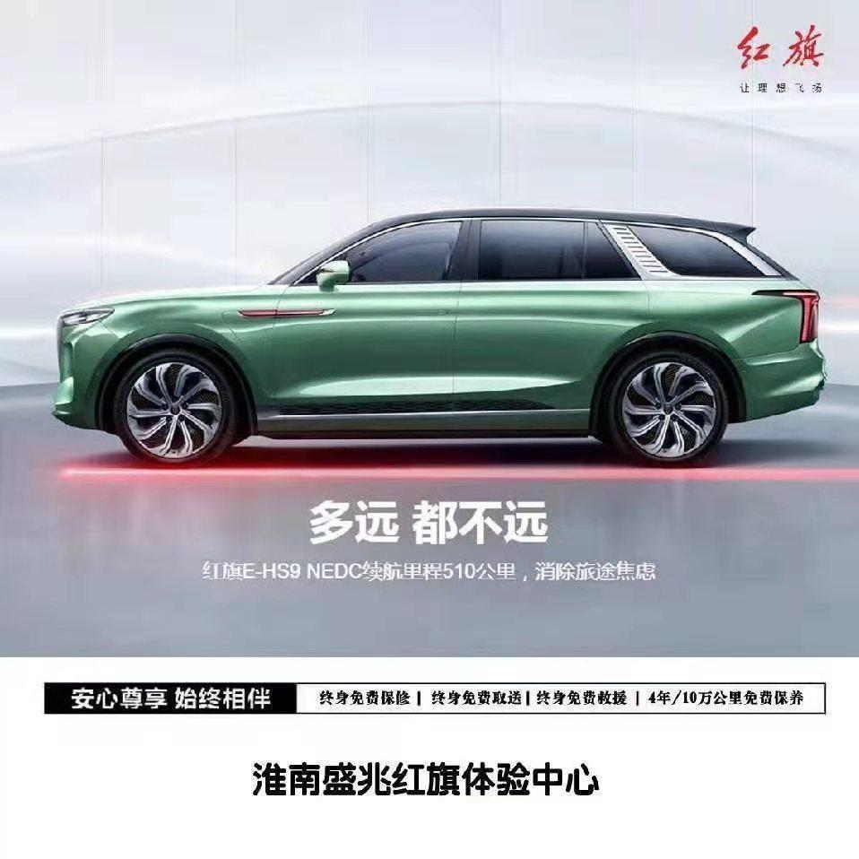 一汽红旗e-hs9配置差异分析表