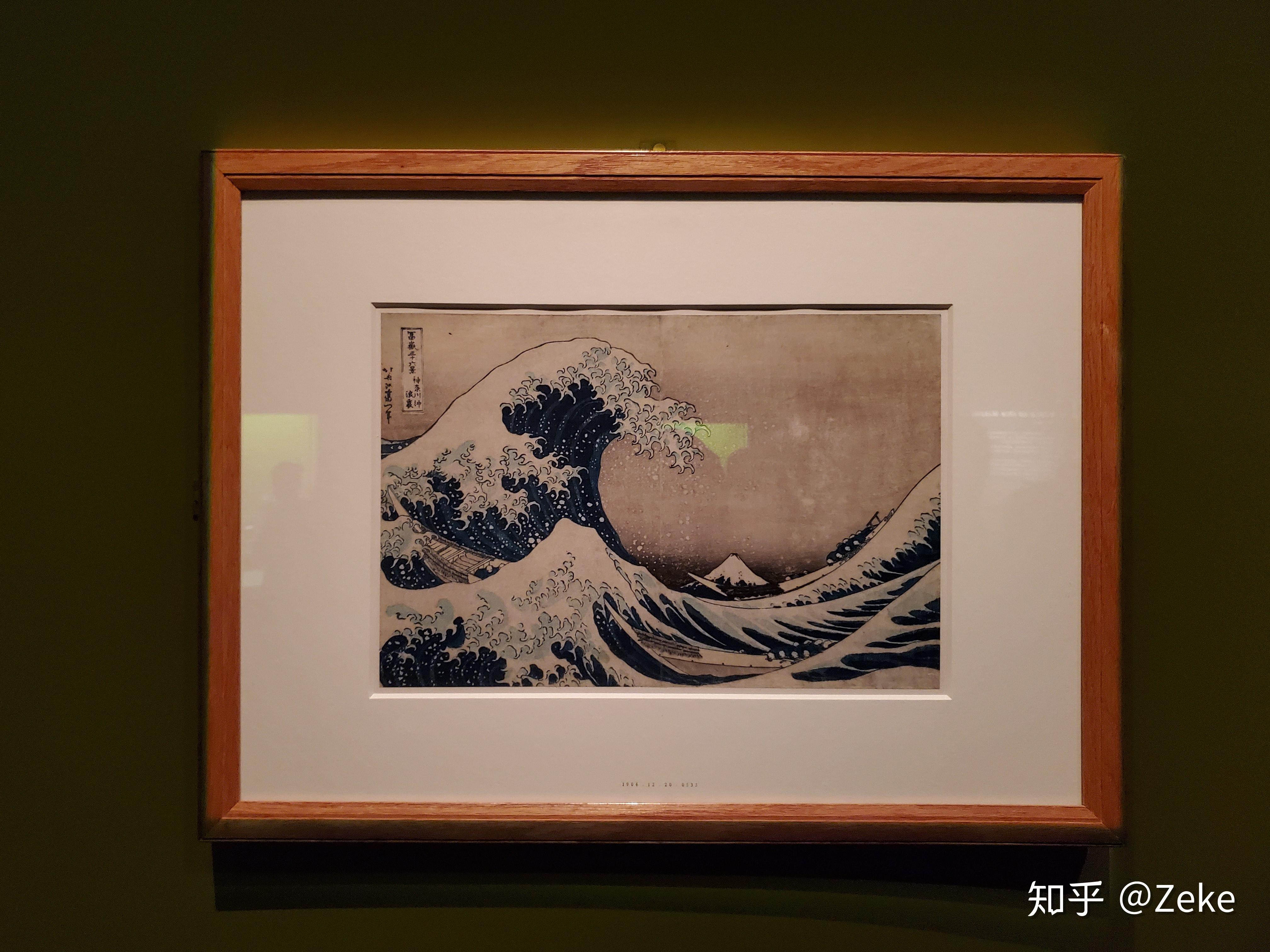 百度图片里面那么多张神奈川冲浪里哪一张的颜色才是最正宗的