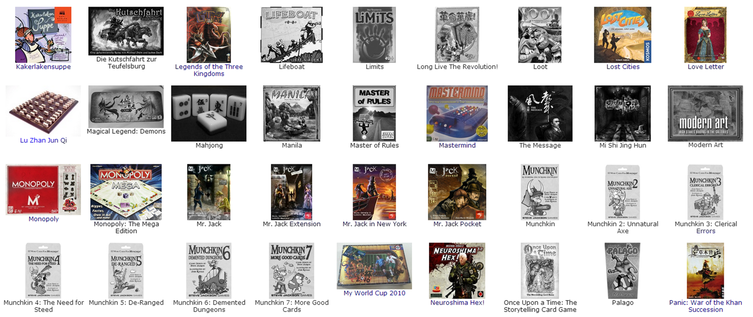 有哪些适合两个人玩的桌游? - lich1114 的回答