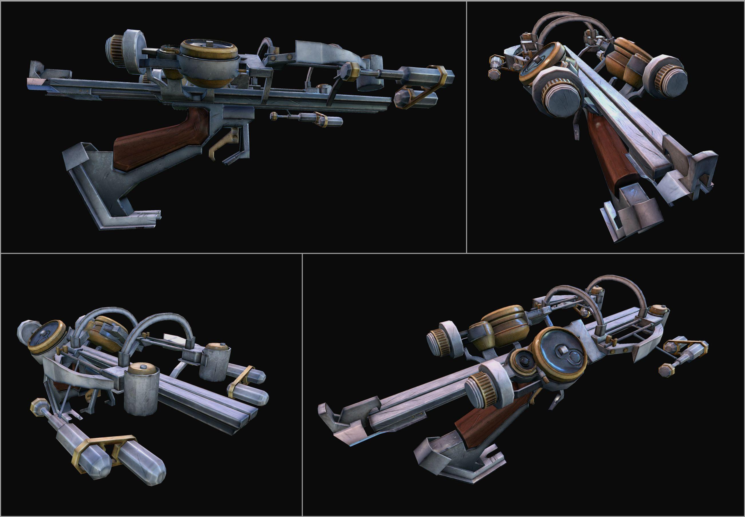 游戏耻辱dishonored里的连发弩能制造出来吗