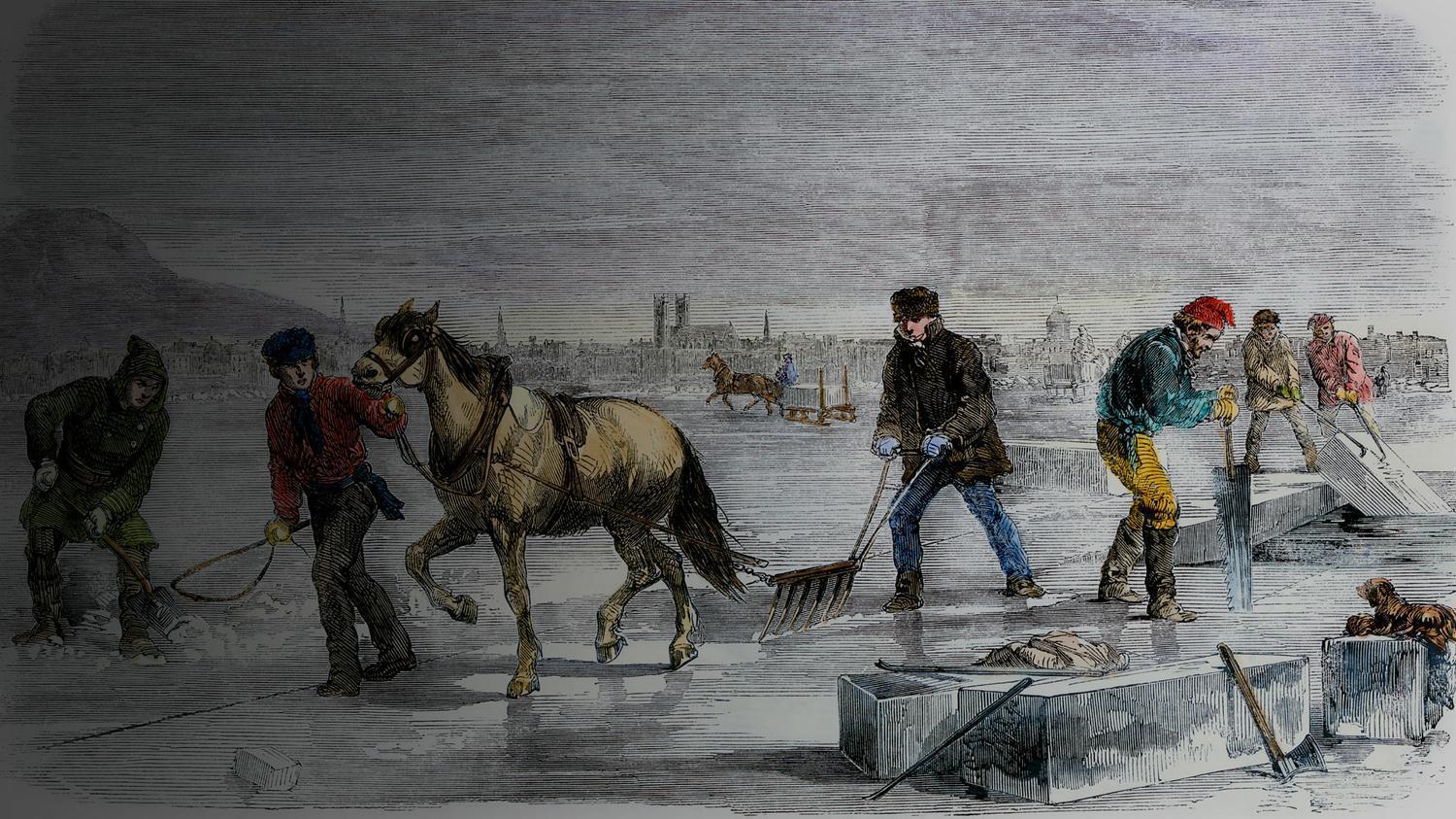 古代人在夏天是如何制冰的