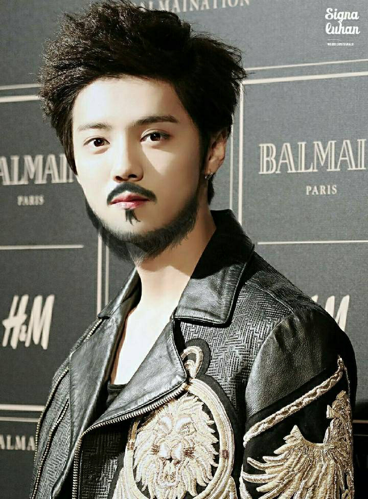 鹿晗为什么没有胡子