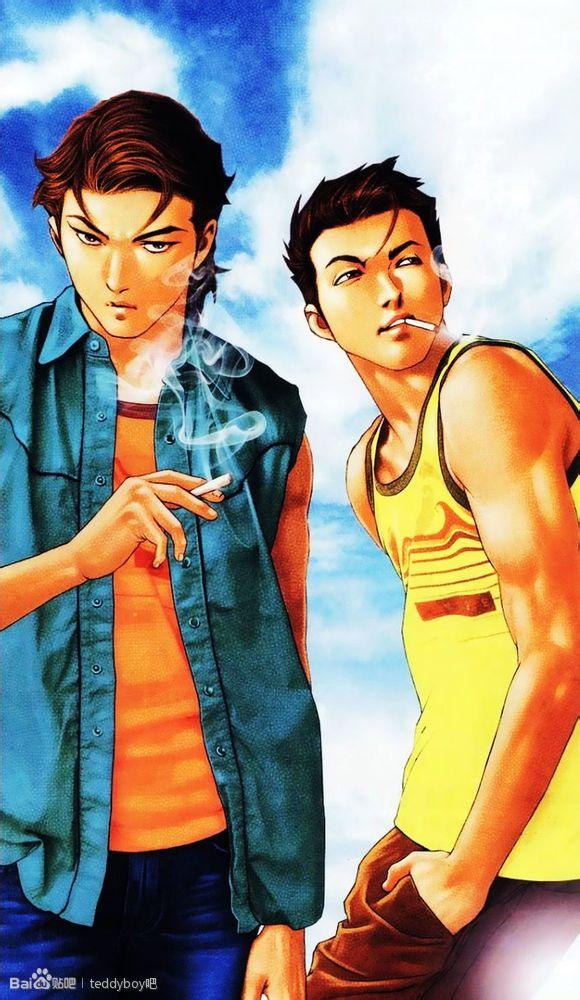 古惑仔漫画 山鸡 那年,陈浩南和山鸡兄弟相称,生死与共 不久,双方
