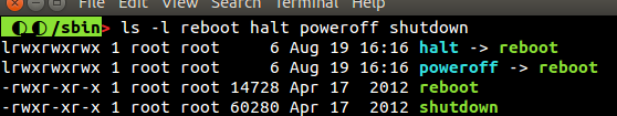 Linux 下 Halt, Poweroff, Shutdown 有什么区别？