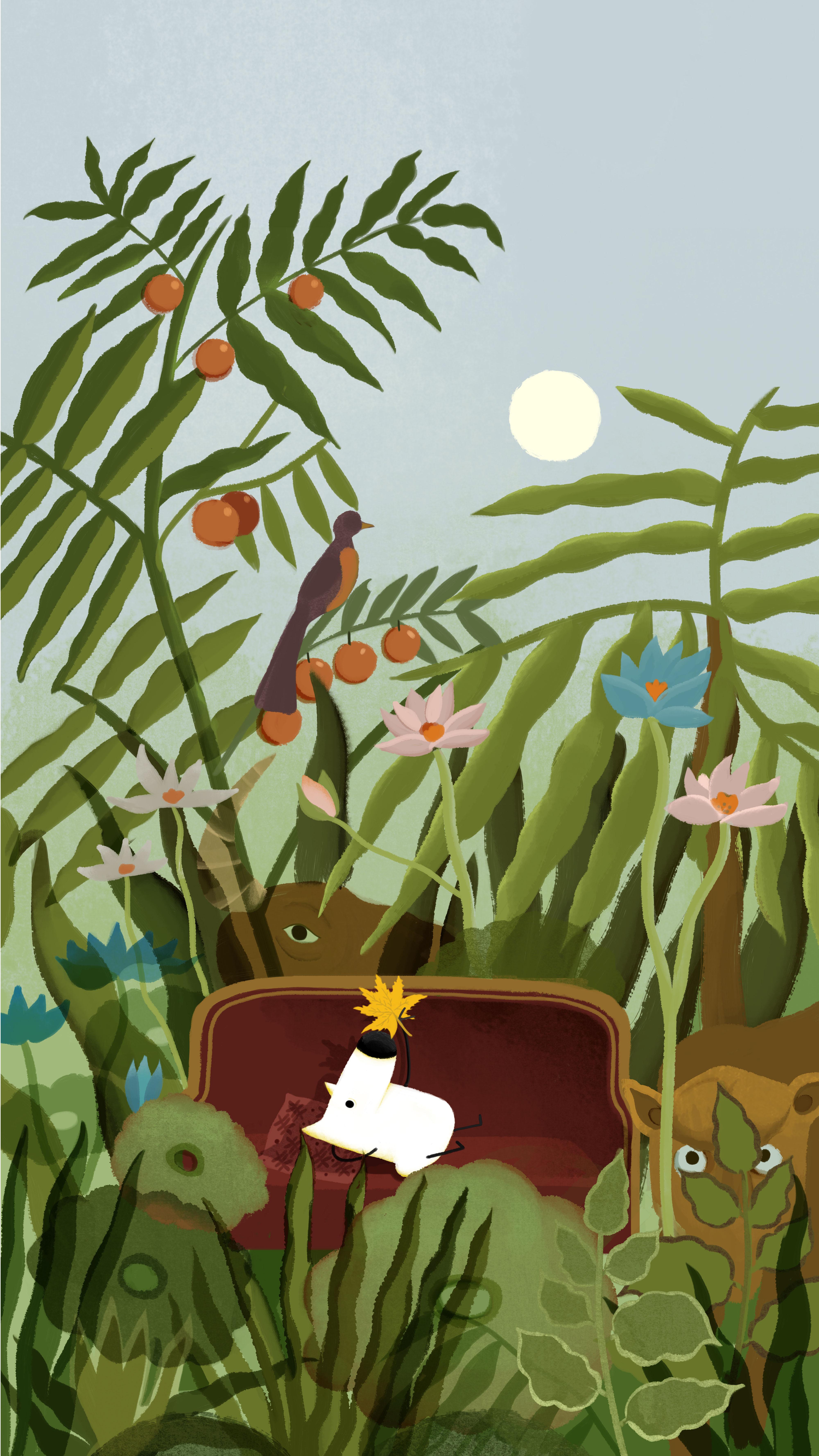 2016年8月7日立秋知乎开屏刘看山的设计有什么特殊的涵义吗