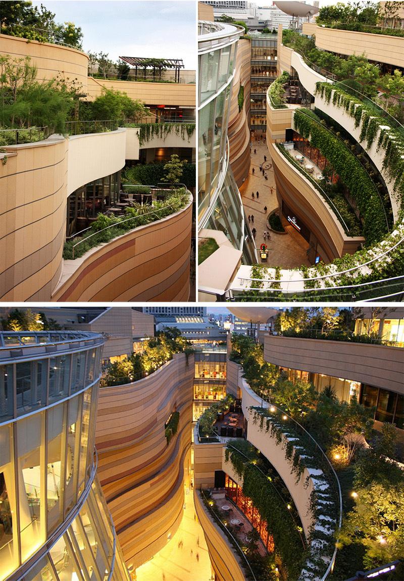 商业建筑的中庭空间有哪些不同的设计形式