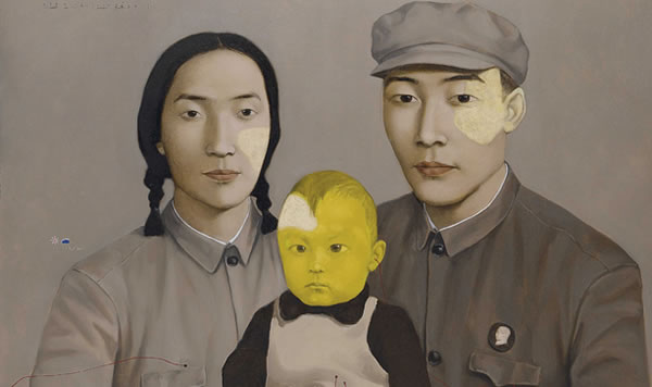 一, 中国当代艺术中的"f4 " (张晓刚,方力钧,王广义,岳敏君)