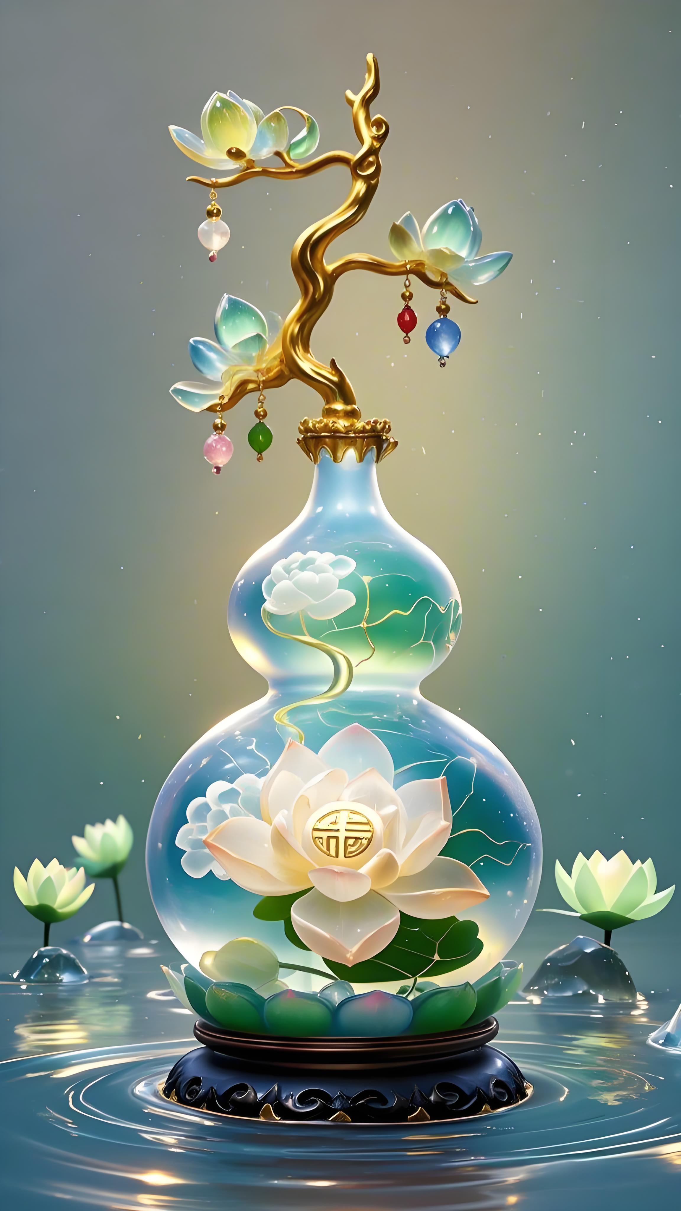 小书屋 的想法: 葫芦壁纸