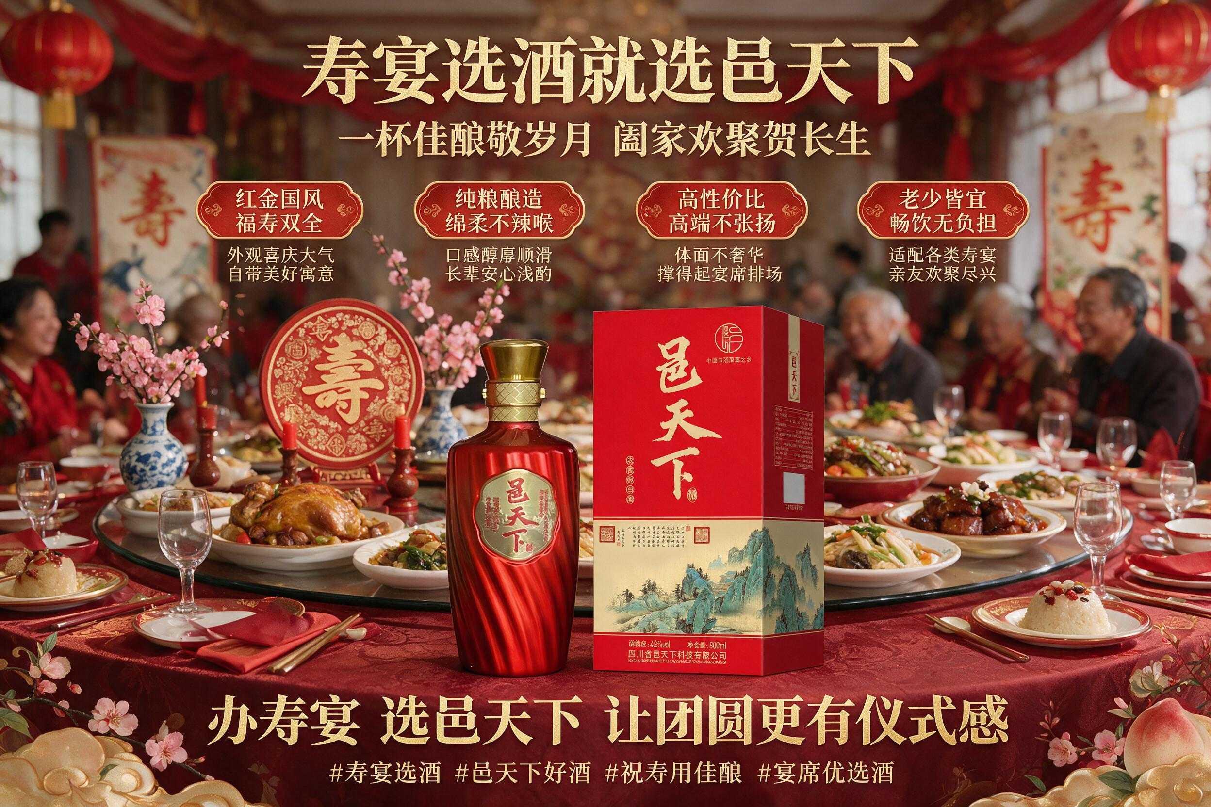 寿宴选酒攻略！体面喜庆藏满孝心