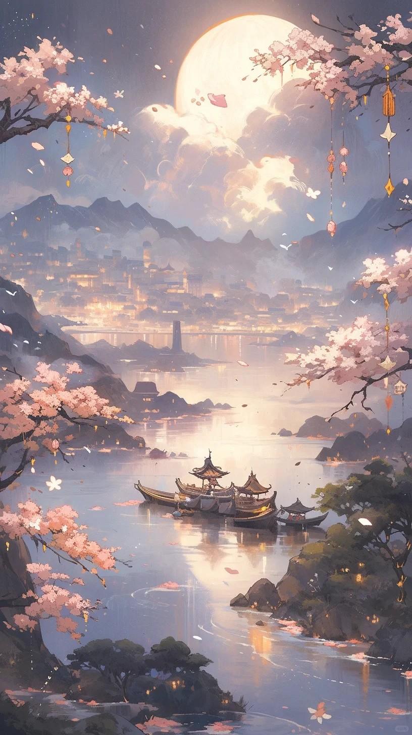 不爱吃甜的小甜甜 的想法: 仙气古风壁纸