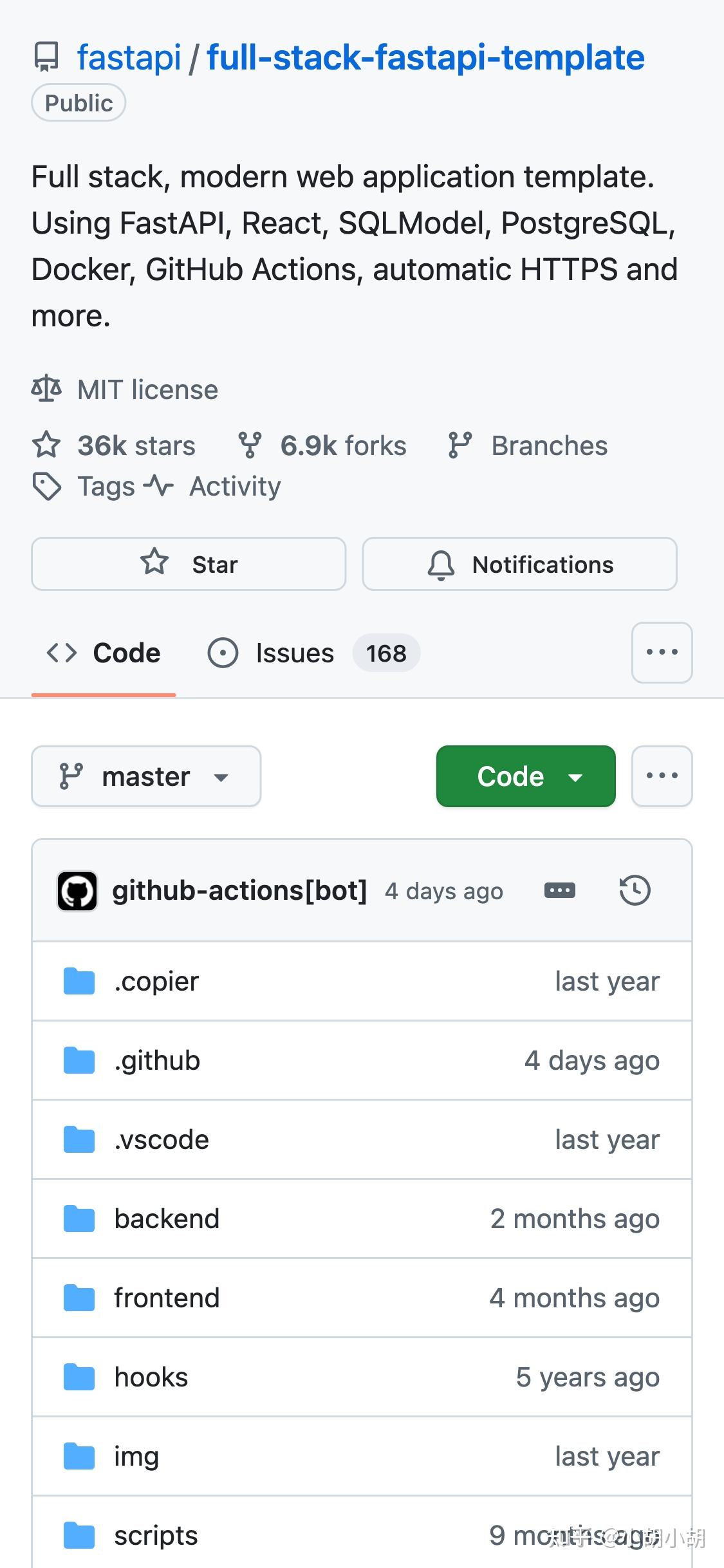 小胡小胡 的想法: FastAPI 官方强推:想快速搭建全栈 Web 应用?FastAPI+React 模板,36k⭐ | FastAPI ...