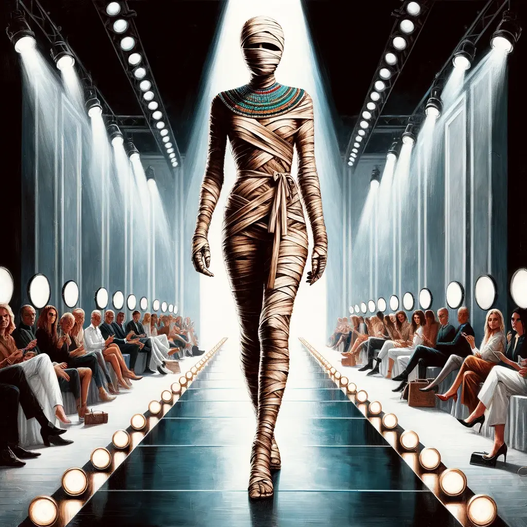 火四眼 的想法: 在另一个时空,我化身为木乃伊办起了时装秀 | 曾经我