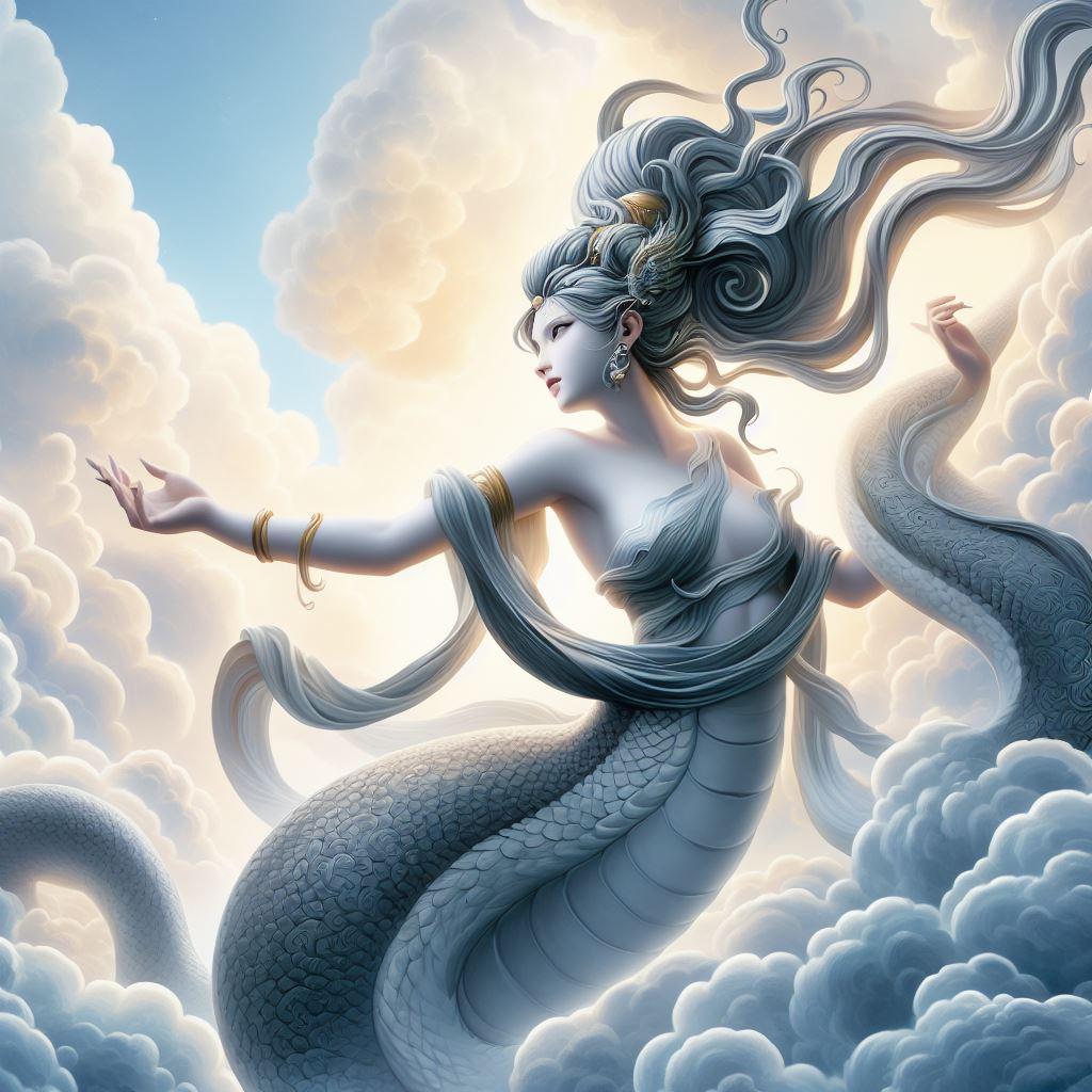 女娲是中国上古神话中的创世女神