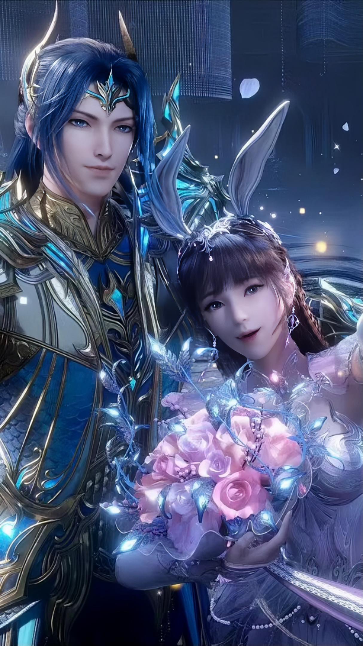 张米范 的想法: 小舞和唐三的情侣合照