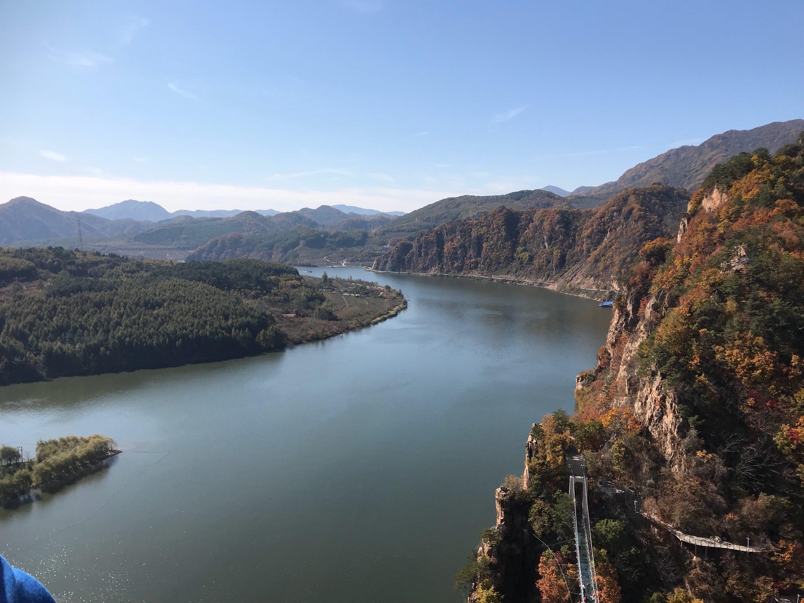 本溪虎谷峡风景区图片