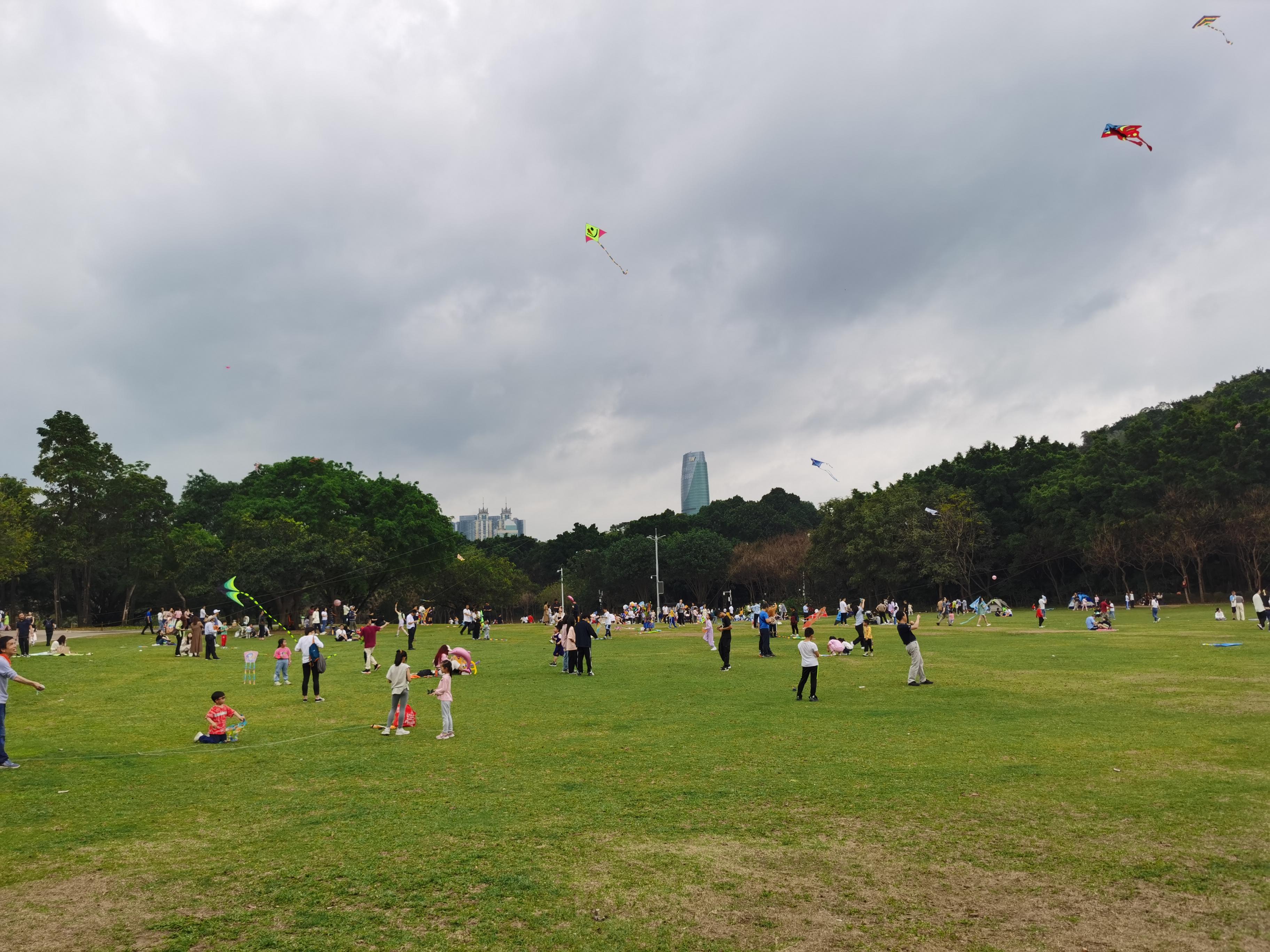 莲花山风筝广场图片