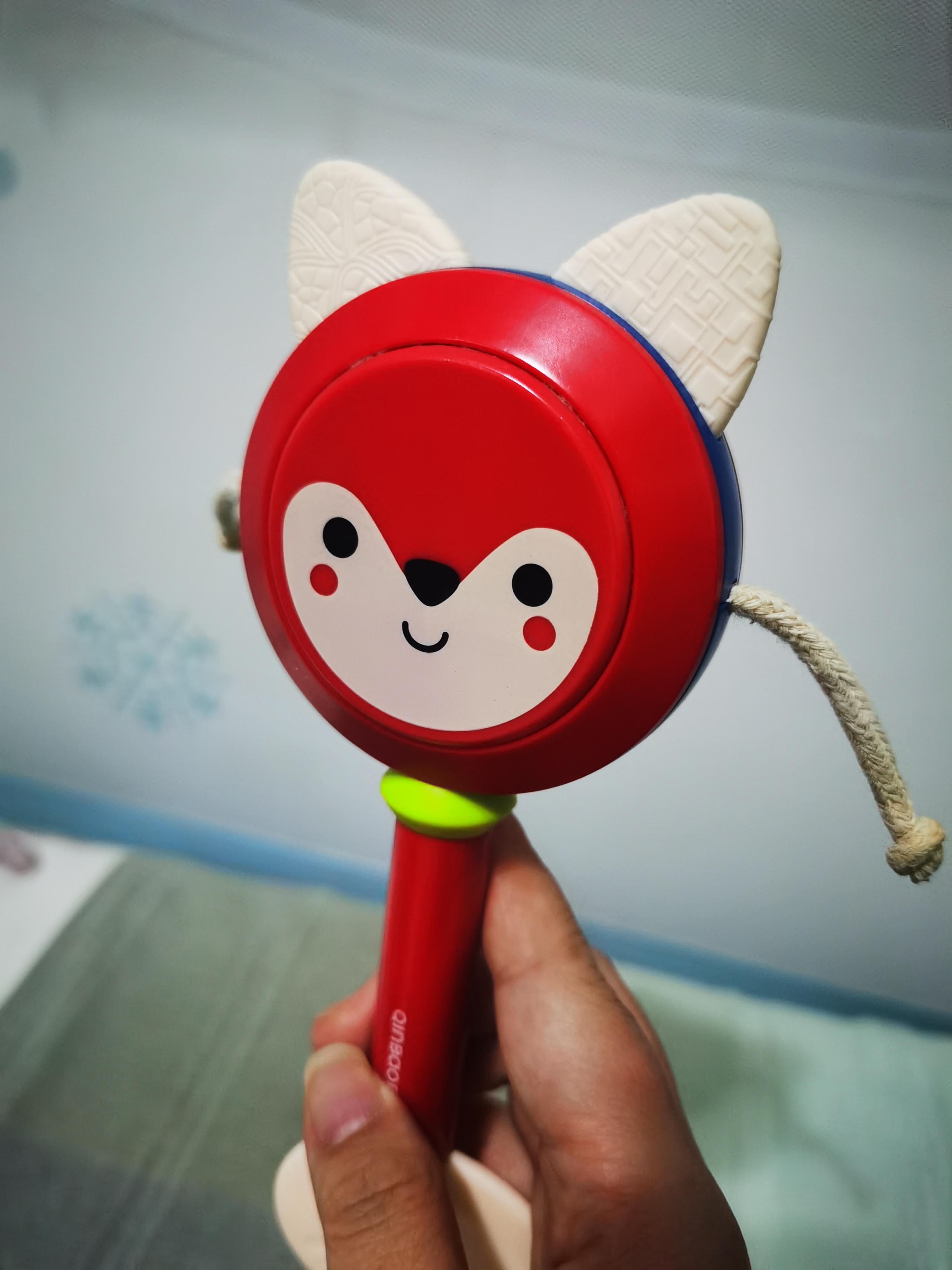 annieyang21 的想法: 周末了 yeah亲宝宝这款拨浪鼓挺好的,声音不