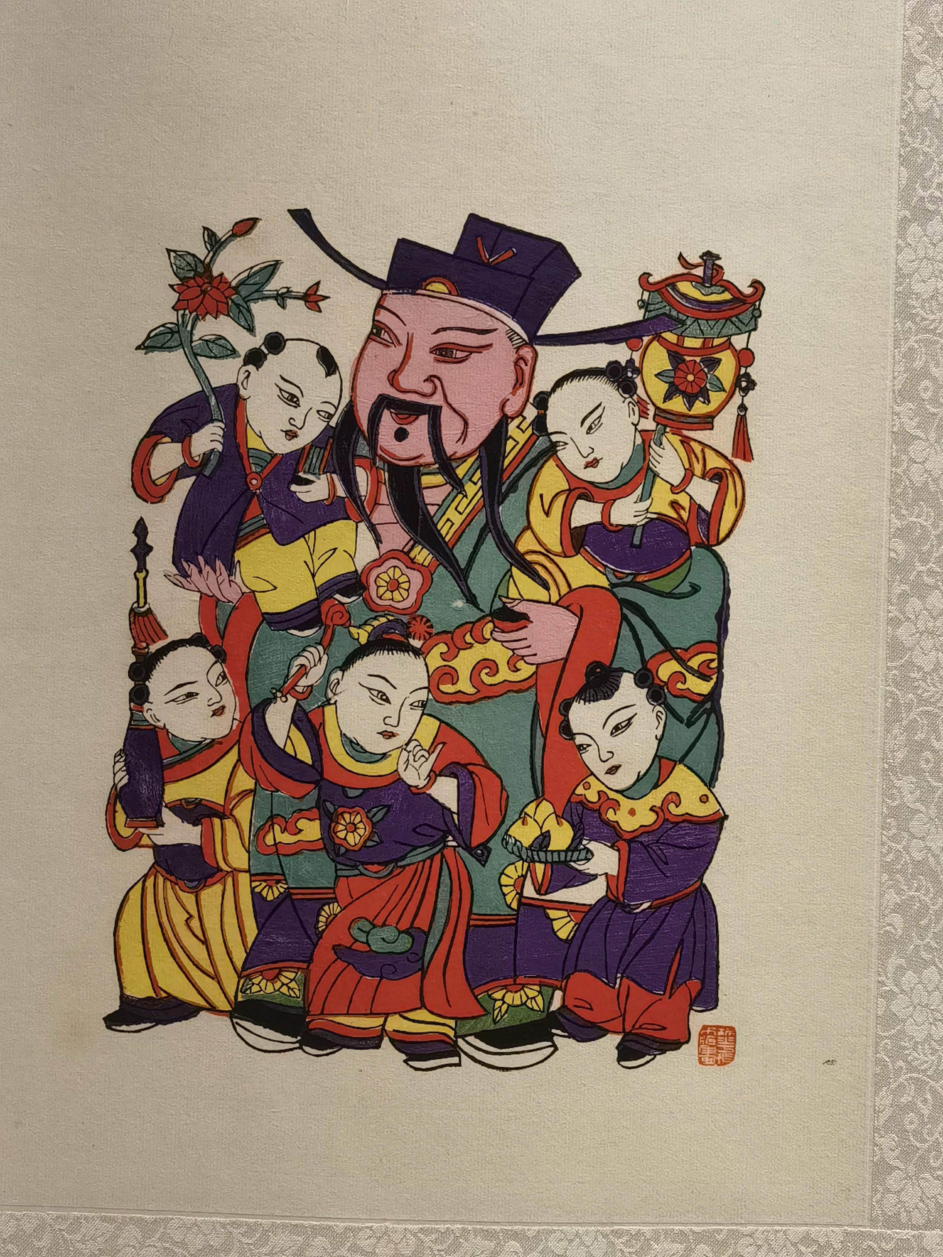 小肥咕 的想法: 【苏州桃花坞年画】